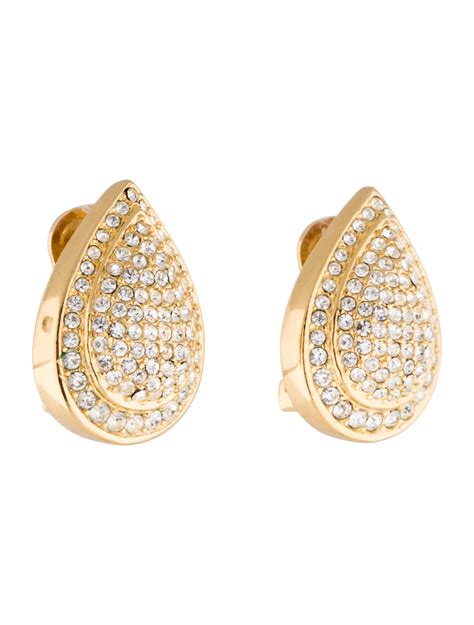 dior ohrringe sale|christian dior clip on earrings.